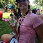 KC Cloyd at Luray Triathlon