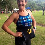 Andrea Mathias at Luray Triathlon